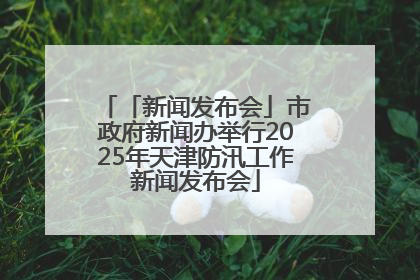 「新闻发布会」市政府新闻办举行2025年天津防汛工作新闻发布会