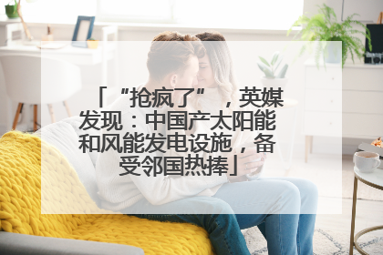 “抢疯了”，英媒发现：中国产太阳能和风能发电设施，备受邻国热捧