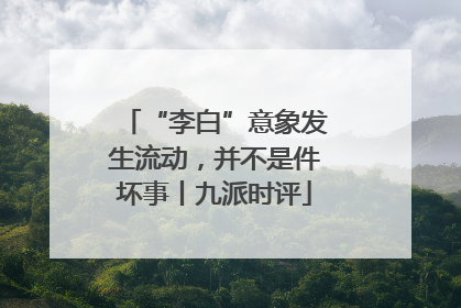 “李白”意象发生流动，并不是件坏事丨九派时评