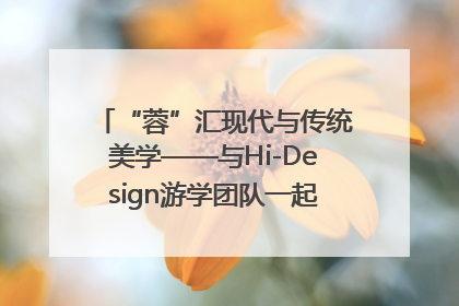 “蓉”汇现代与传统美学——与Hi-Design游学团队一起“读懂”成都