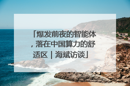 爆发前夜的智能体，落在中国算力的舒适区｜海斌访谈