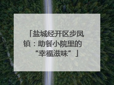 盐城经开区步凤镇：助餐小院里的“幸福滋味”