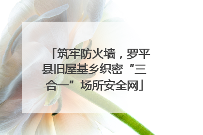 筑牢防火墙，罗平县旧屋基乡织密“三合一”场所安全网