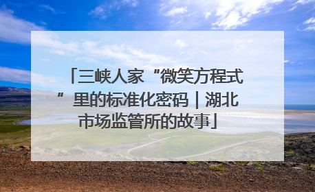 三峡人家“微笑方程式”里的标准化密码｜湖北市场监管所的故事