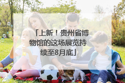 上新！贵州省博物馆的这场展览持续至8月底
