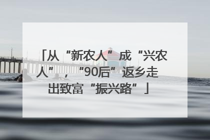 从“新农人”成“兴农人”，“90后”返乡走出致富“振兴路”