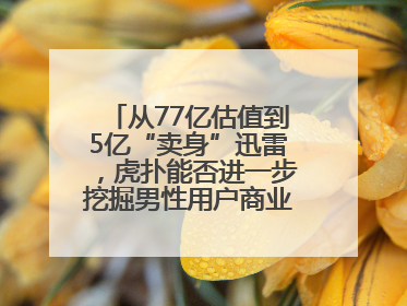 从77亿估值到5亿“卖身”迅雷，虎扑能否进一步挖掘男性用户商业价值？