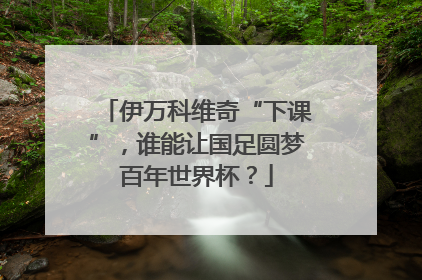 伊万科维奇“下课”，谁能让国足圆梦百年世界杯？
