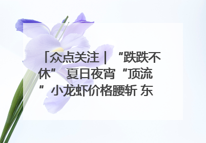 众点关注｜“跌跌不休” 夏日夜宵“顶流”小龙虾价格腰斩 东营人的快乐来了