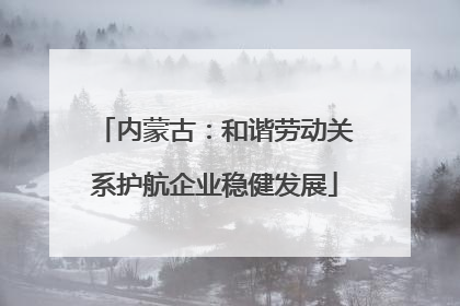 内蒙古：和谐劳动关系护航企业稳健发展