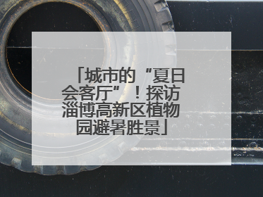 城市的“夏日会客厅”！探访淄博高新区植物园避暑胜景