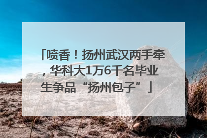 喷香！扬州武汉两手牵，华科大1万6千名毕业生争品“扬州包子”