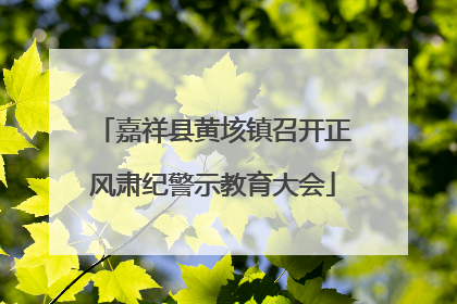 嘉祥县黄垓镇召开正风肃纪警示教育大会
