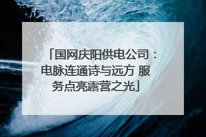 国网庆阳供电公司：电脉连通诗与远方 服务点亮露营之光