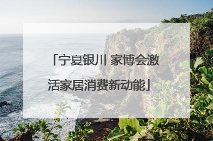 宁夏银川 家博会激活家居消费新动能