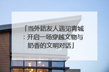 当外籍友人遇见青城：开启一场穿越文物与奶香的文明对话