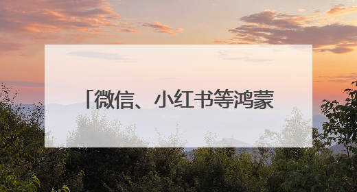微信、小红书等鸿蒙应用高频更新，华为Pura 80系列到手即解锁全新体验！