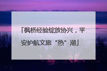 枫桥经验绽放协兴，平安护航文旅“热”潮