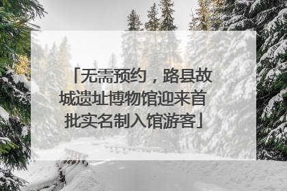 无需预约，路县故城遗址博物馆迎来首批实名制入馆游客