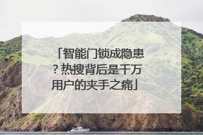 智能门锁成隐患？热搜背后是千万用户的夹手之痛