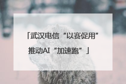 武汉电信“以赛促用”推动AI“加速跑”