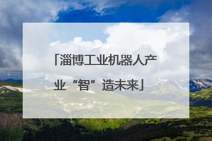 淄博工业机器人产业“智”造未来