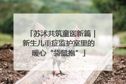 苏沭共筑童医新篇｜新生儿重症监护室里的暖心“袋鼠抱”