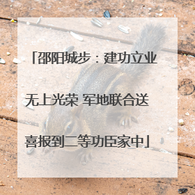 邵阳城步：建功立业无上光荣 军地联合送喜报到二等功臣家中