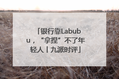 银行靠Labubu，“拿捏”不了年轻人丨九派时评