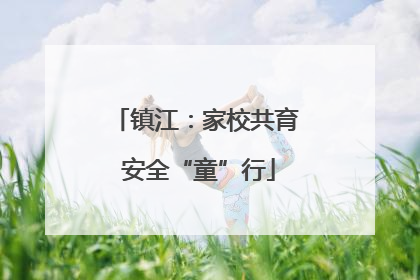 镇江：家校共育 安全“童”行