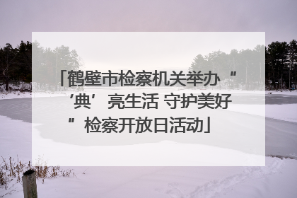 鹤壁市检察机关举办“‘典’亮生活 守护美好”检察开放日活动