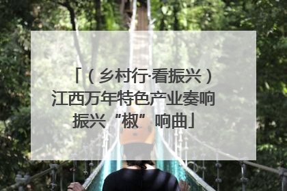 （乡村行·看振兴）江西万年特色产业奏响振兴“椒”响曲