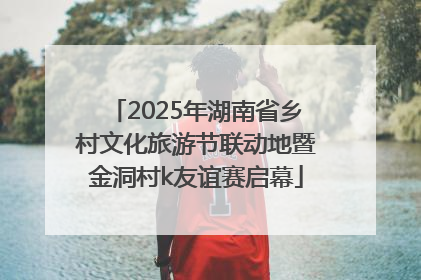 2025年湖南省乡村文化旅游节联动地暨金洞村k友谊赛启幕